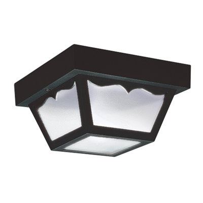 Plafonnier encastré d'extérieur deux lumières de Génération Lighting 