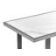 Aaronson 120cm Glass Top Console Table