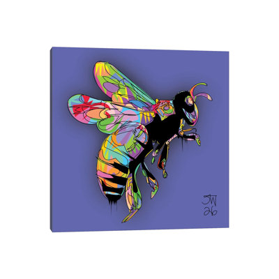 Bee 2026 by TECHNODROME1 - Gallery-Wrapped Canvas Giclée on Canvas