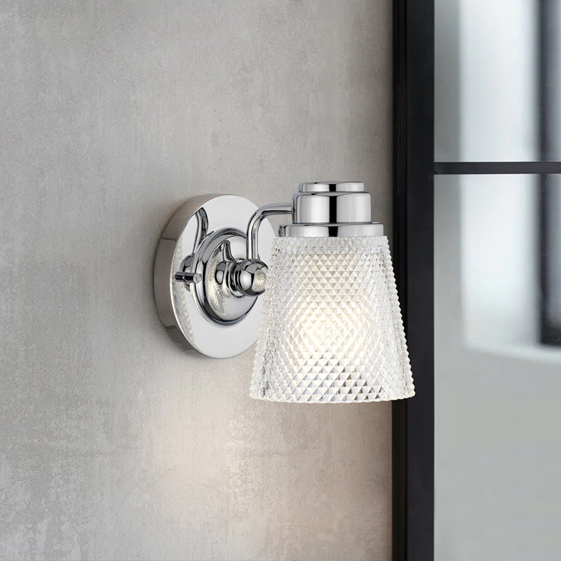 John-Ross 1 Light Vanity in Polished Chrome