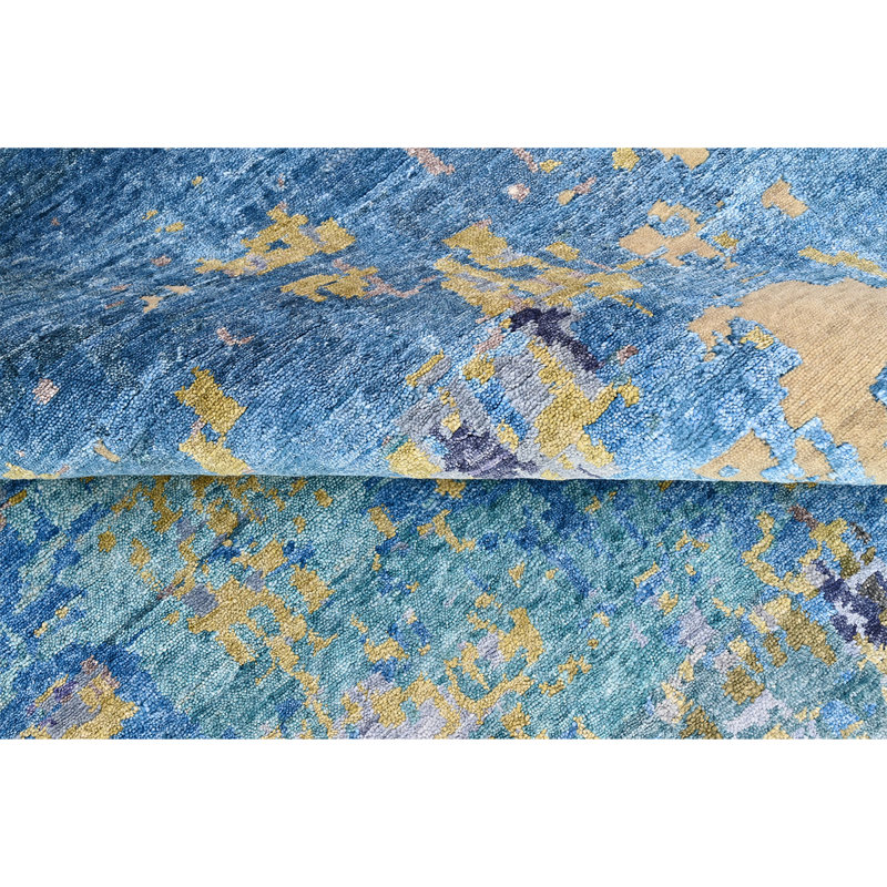 WINDBC032BEMU Hand Knotted Area Rug in Beige, Rectangle 12' x 15'