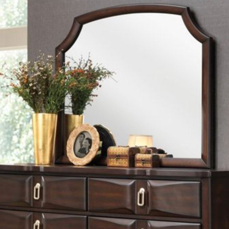 Miroir Lancaster, Espresso, 37,03 po x 41,03 po