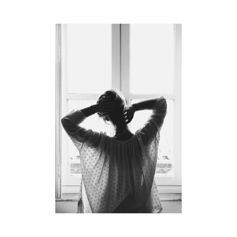 Good Morning - Print on Canvas, Wrapped Canvas, 66.04cm H x 45.72cm W x 3.81cm D