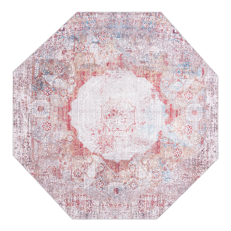 Oriental Indoor Rug, Octagon 7'10" x 7'10"