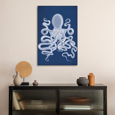 Impression sur toile, "Steopix 9 Octopus 9 I" par Fab Funky