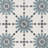 Plumeria 9" x 9" Porcelain Field Tile (10.65 sq. ft./ Case)