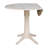 Extendable Round Solid Wood Dining Table-87227699