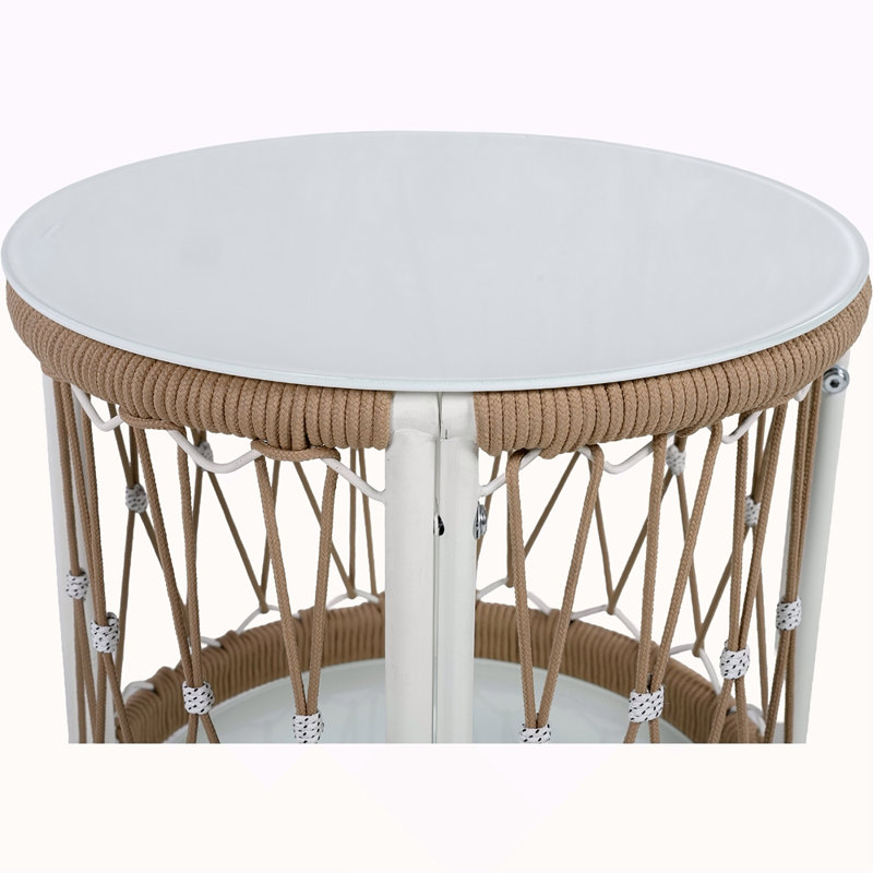 Table d'appoint d'extérieur 17,32 po Bohemian Garden