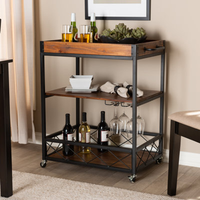 Metal Bar Cart