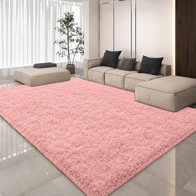 Soft Plush Shaggy Area Rug – Ultra Cozy High-Pile Fluffy Carpet for Living Room, Bedroom & Modern Home Décor
