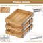 Tiroir de rangement à 3 niveaux pour armoire coulissante l 19,5 po x P 21 po-464458123