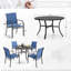 Alyah Round 5 - Piece 4 - Person 106.7Cm Outdoor Table Set-1514935446