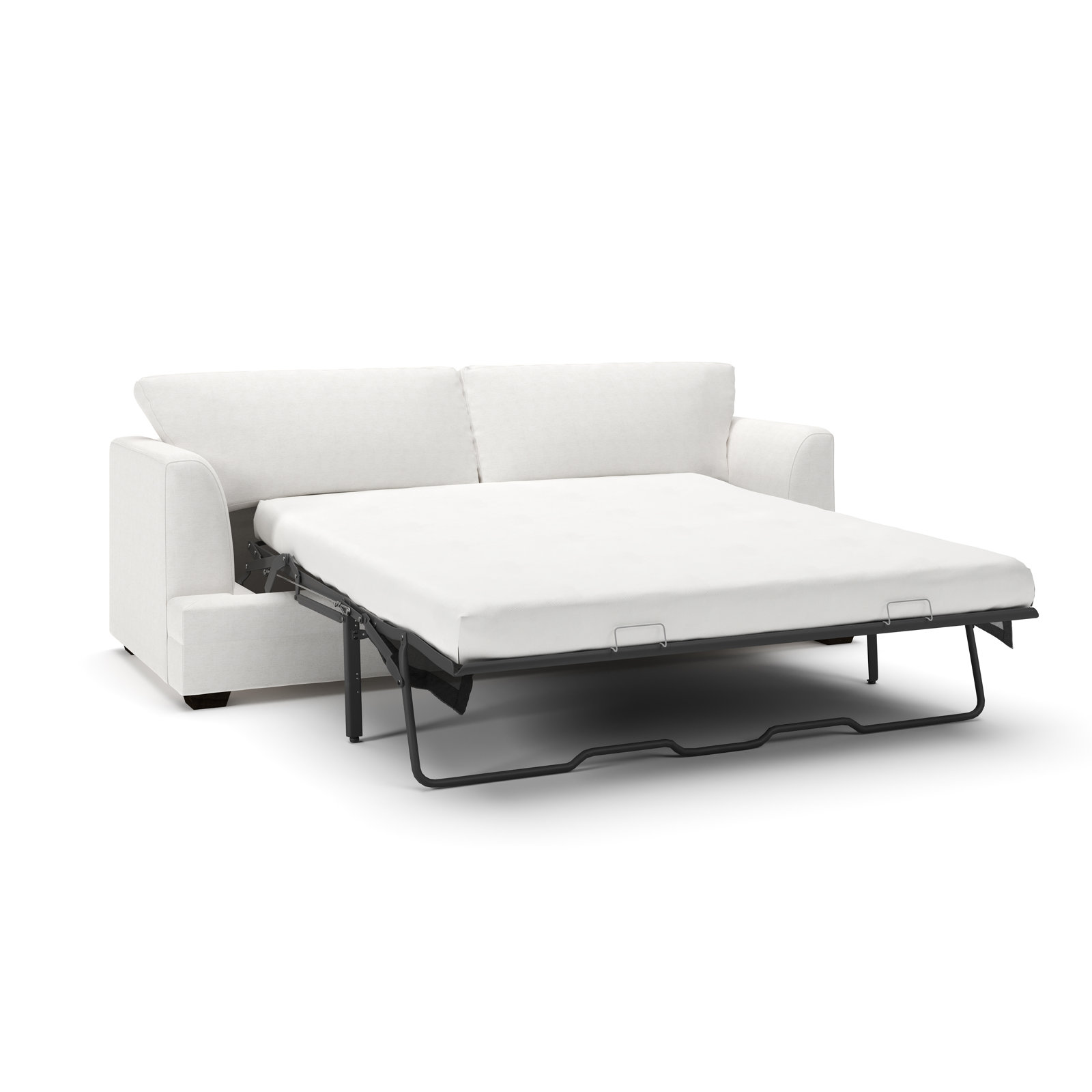 Edan 92'' Sleeper Sofa, Nomad Snow Crypton® Chenille