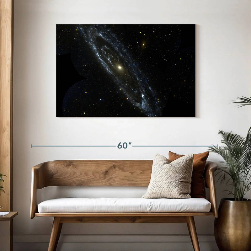 Oberle Andromeda Galaxy, 30" H x 45" W