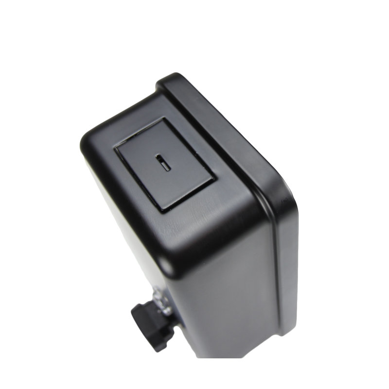 Distributeur de savon vertical vertical noir mat
