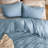 Bedsure Linen Cotton Blend Duvet Cover, PureWoven Cooling & Breathable Bedding Set for Hot Sleepers (Set of 3)-125353048-109911414