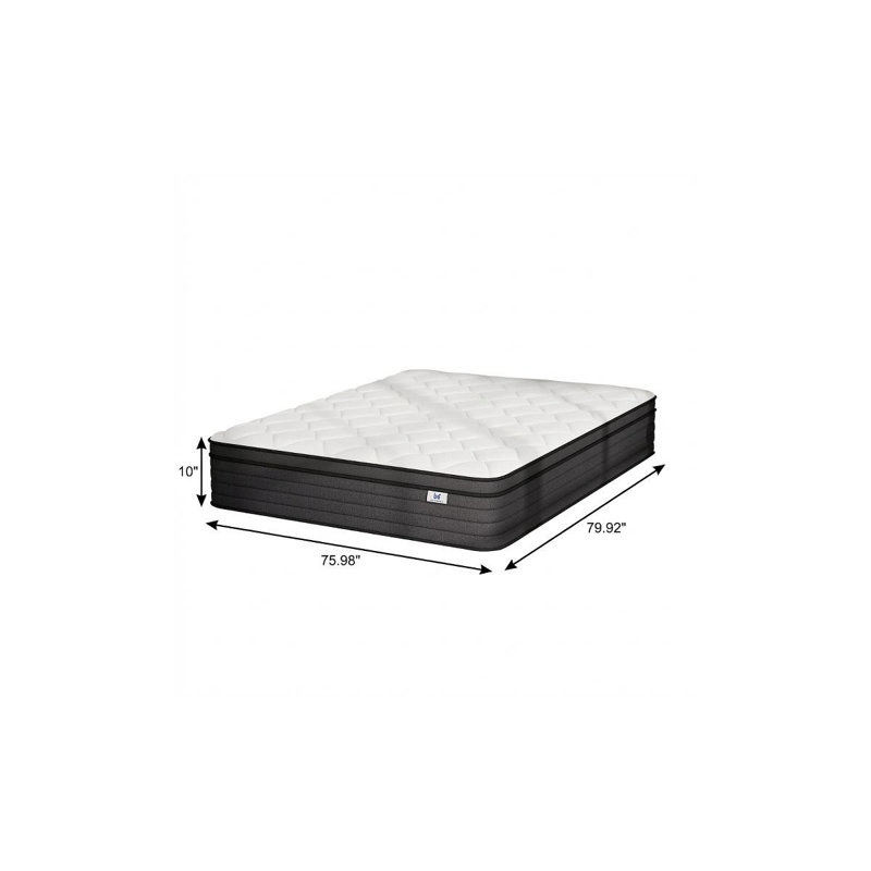 Matelas hybride en mousse 10 po