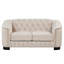 Modern 3-Piece Sofa Sets with Rubber Wood Legs,Velvet Upholstered Couches Sets-855227921