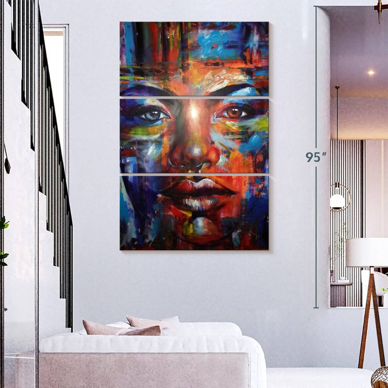 Leisha Skye, 74" H x 48" W