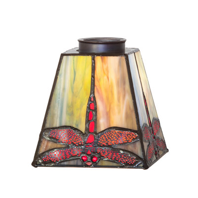 5" Square Prairie Dragonfly Shade