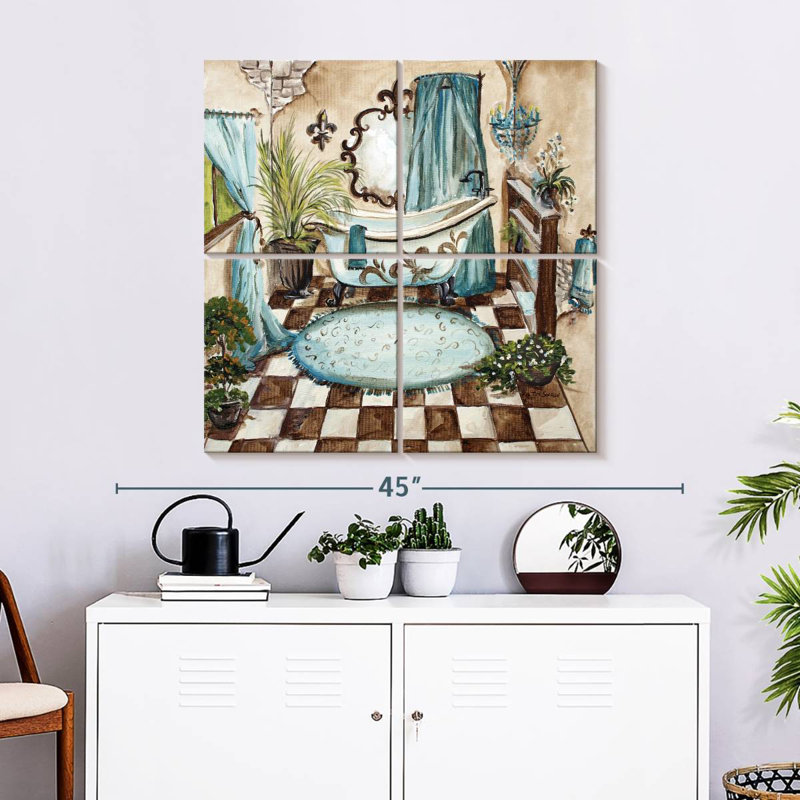 Kerrick Le Bain Azul I, H 32 po x l 32 po