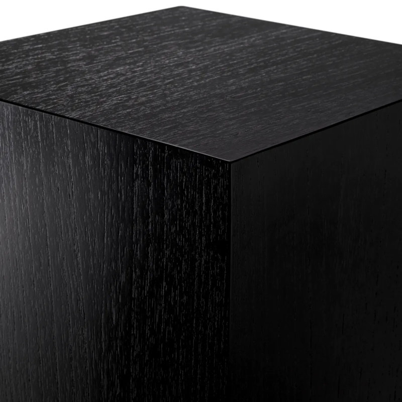 The Met x Eichholtz Plant Stand, Black, 39.37" H x 15.75" W x 15.75" D