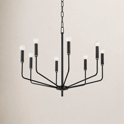 Bashford 8 - Light Dimmable Classic / Traditional Chandelier