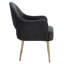 Fauteuil large en velours de 27 po Maison-447982137
