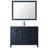Daria 48'' Single Bathroom Vanity with Marble Top-97900690-97900695