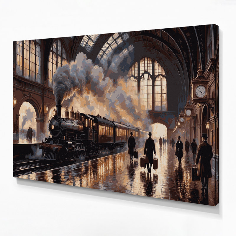 Art sur toile, transport, H 24 po x l 36 po