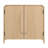 Modern Curved 32" Entryway Accent Cabinet-742523475