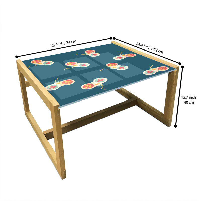 Jainie Sled Coffee Table, 62cm H x 74cm W x 40cm D