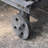 36'' Wooden Potting Bench In Gray With Removable Wheels, Sink, Drawer & Generous Storage Capacity - Desk Movable Abundant Area Garden Work Table
