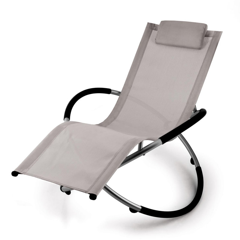 Chilly Billy Long Reclining with Cushions, Black