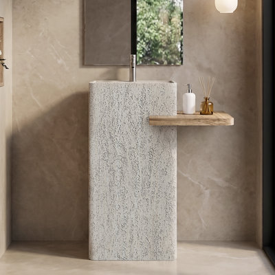 Lavabo de salle de bain 34 po