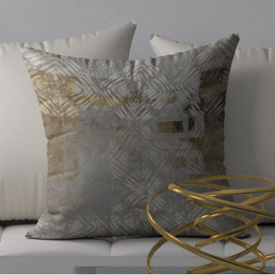 Subtle Inspire Square Pillow Cover & Insert