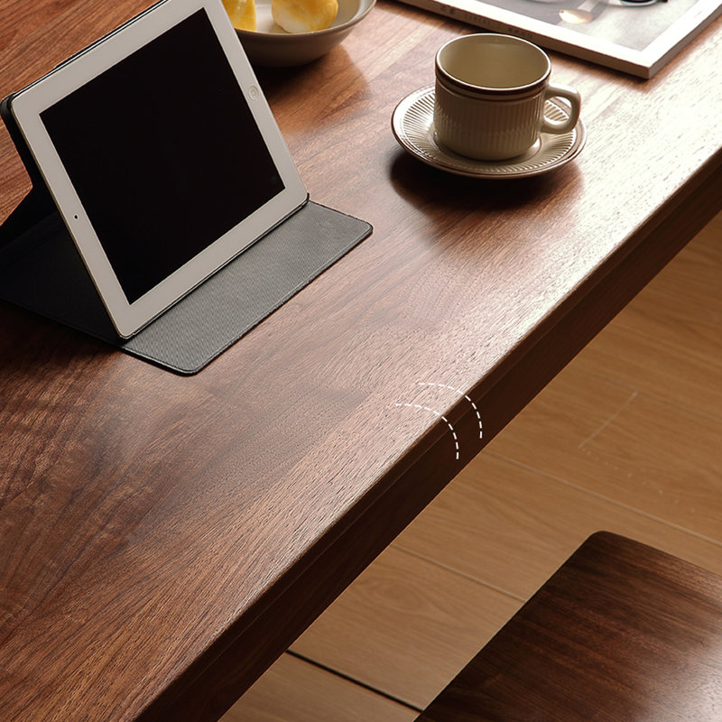 Simple And Durable Walnut Solid Wood Table