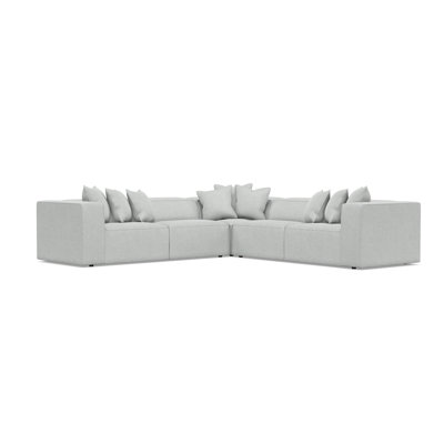 Bliss 4-Piece Fabric Sectional