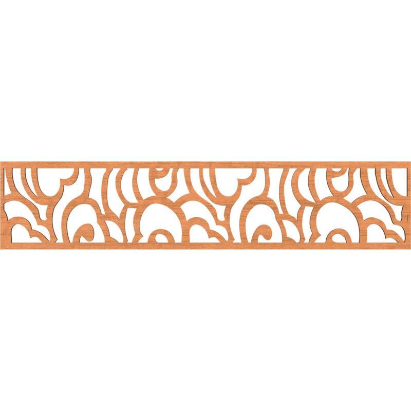 Moulure de panneau Springfield, Cerisier, H 10 po x l 46,75 po x P 0,375 po