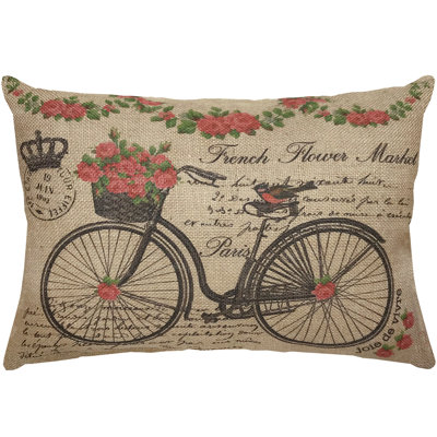 Youngblood Jute / Sisal Reversible Throw Pillow