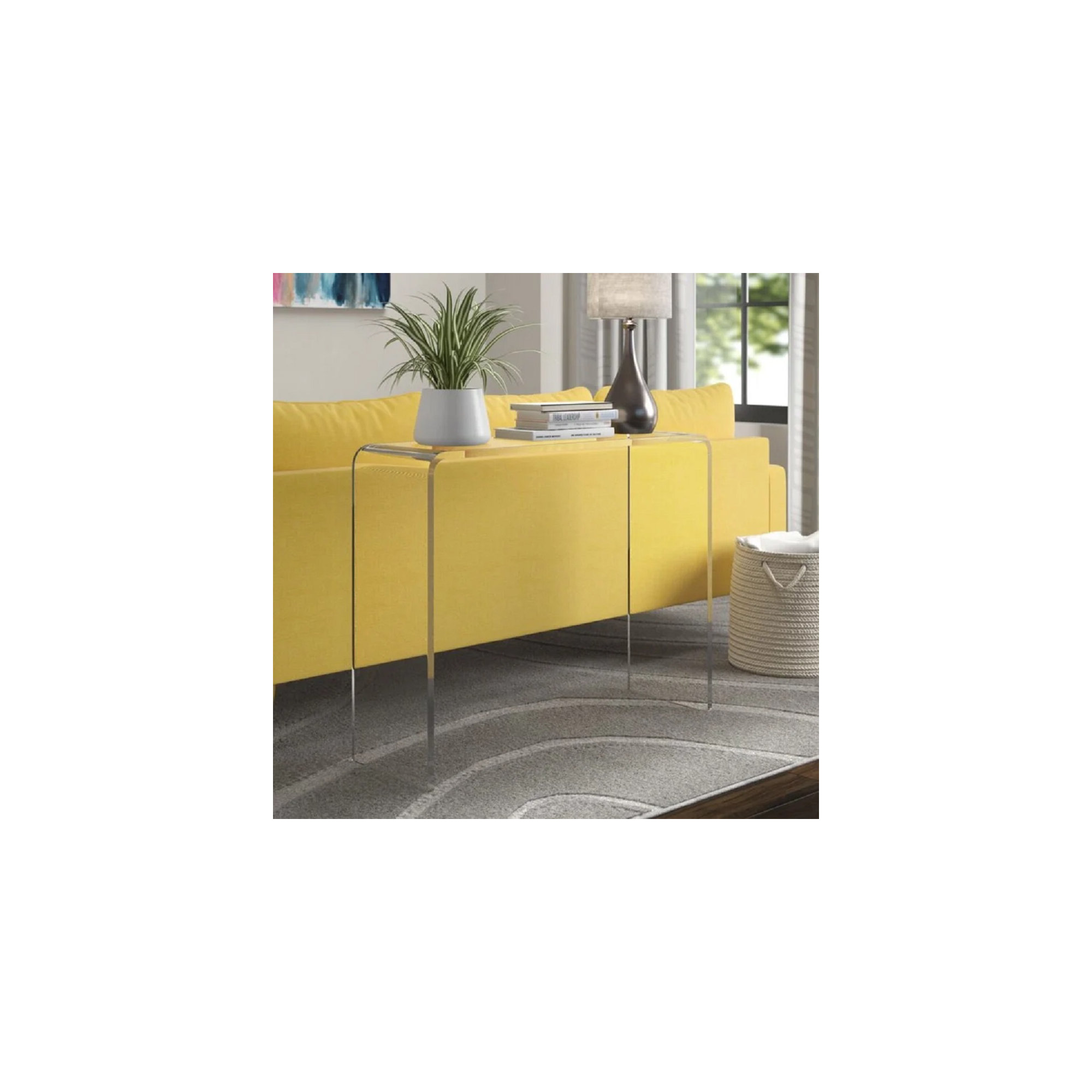 Bryon Console Table, 30" H x 38" W x 12" D