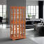 Vitrine à quatre niveaux avec porte vitrée