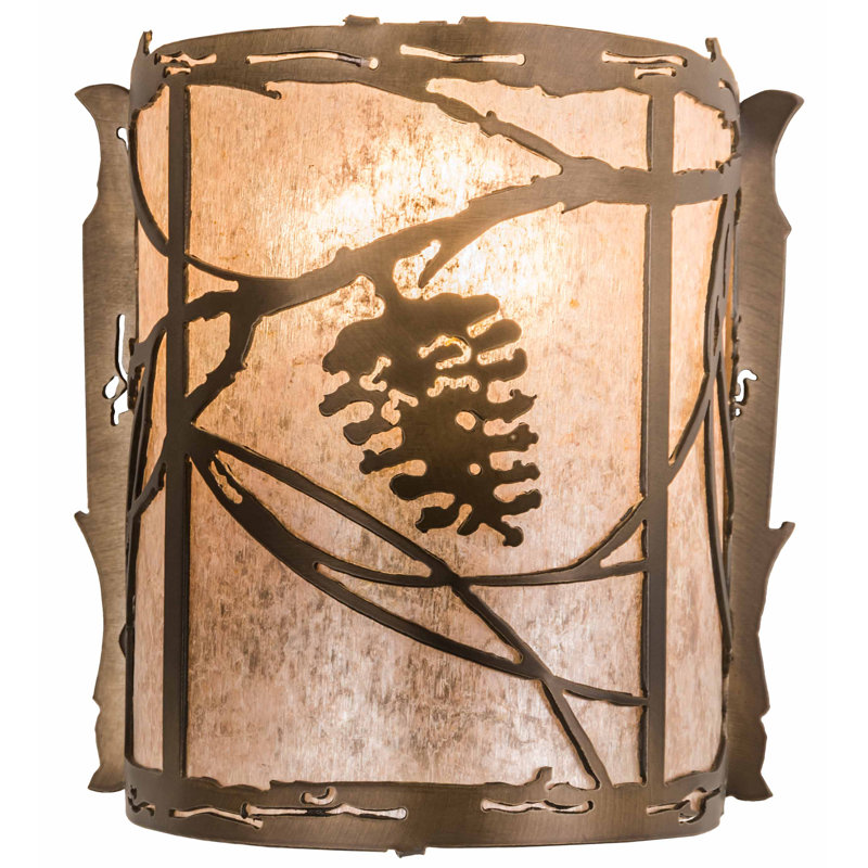 1 - Light Flush Mounted Sconce