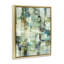 «Restless Green Abstraction», art mural encadré flottant par Lisa Ridgers-2031489684-2031489682