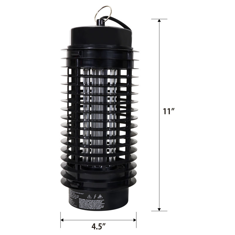 Désinsectiseur électronique Bite Shield, alimenté par courant alternatif, noir