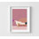 «Modern Lounge Lady», reproduction d'art féminine minimaliste