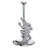 Alligator Metal Paper Towel Holder