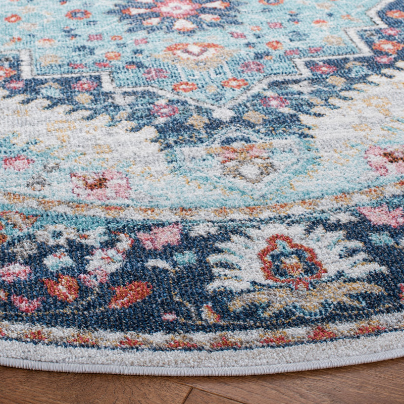 Phoenix Performance Oriental Rug, Round 6'7"