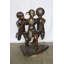Statue en bronze, art sportif pour enfants, taille réelle, collection Nifao 44 po x 35 po x H 45 po