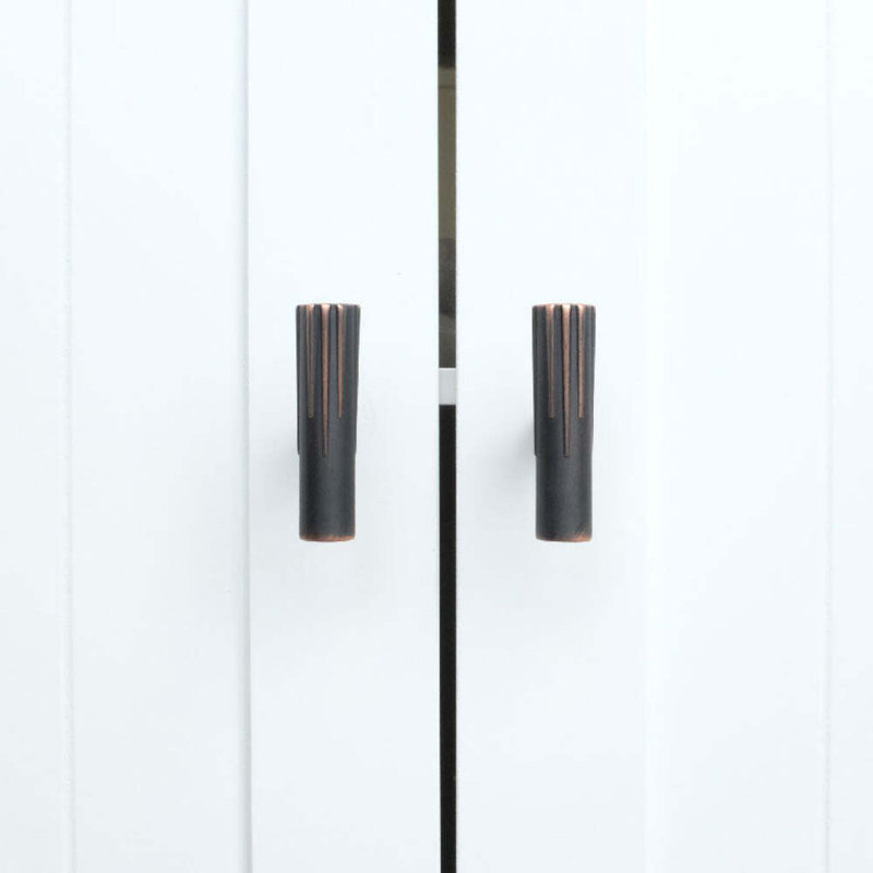 Sunburst Bar Knob, Venetian Bronze